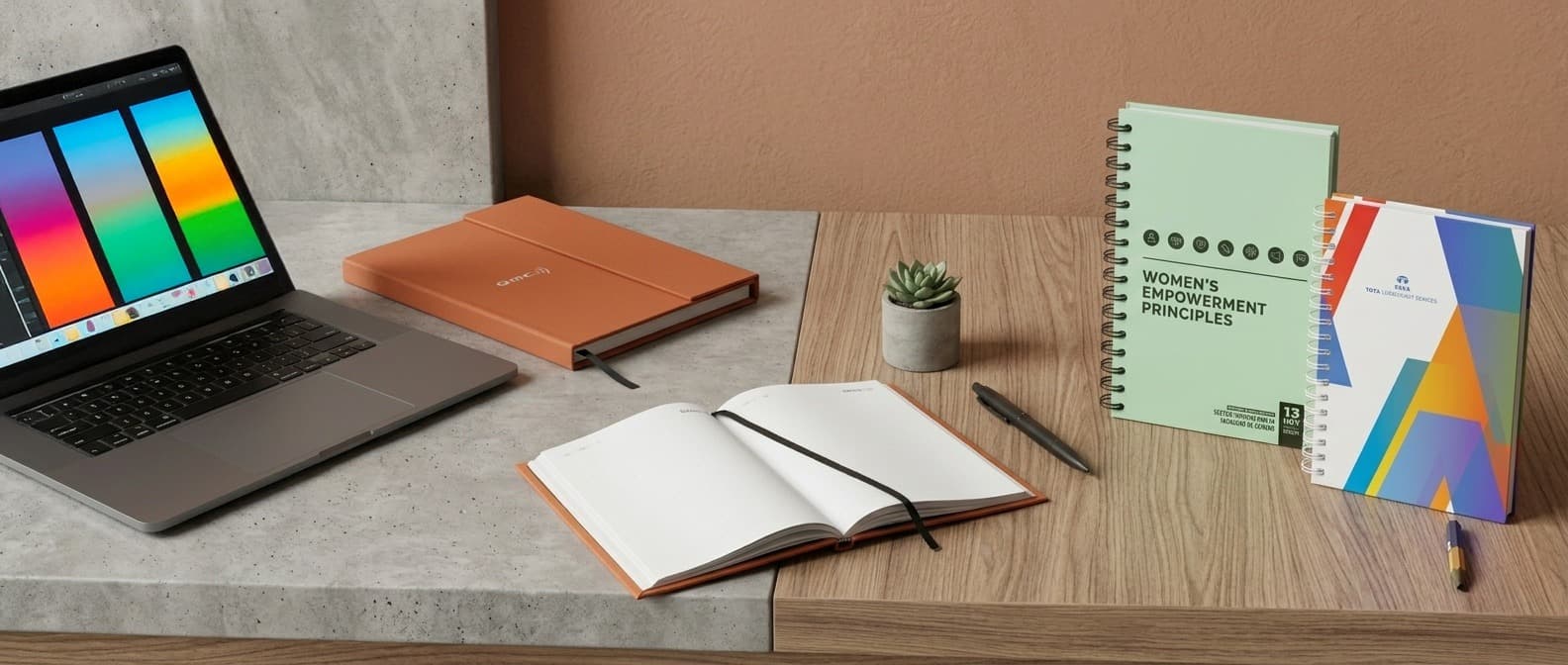Cuadernos y agendas corporativas personalizadas Graficov