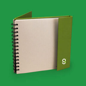 cuaderno solapa imantada